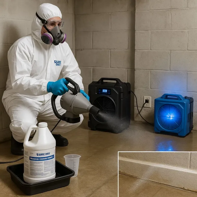 Sanitization and Odor Removal process in Pasco, WA