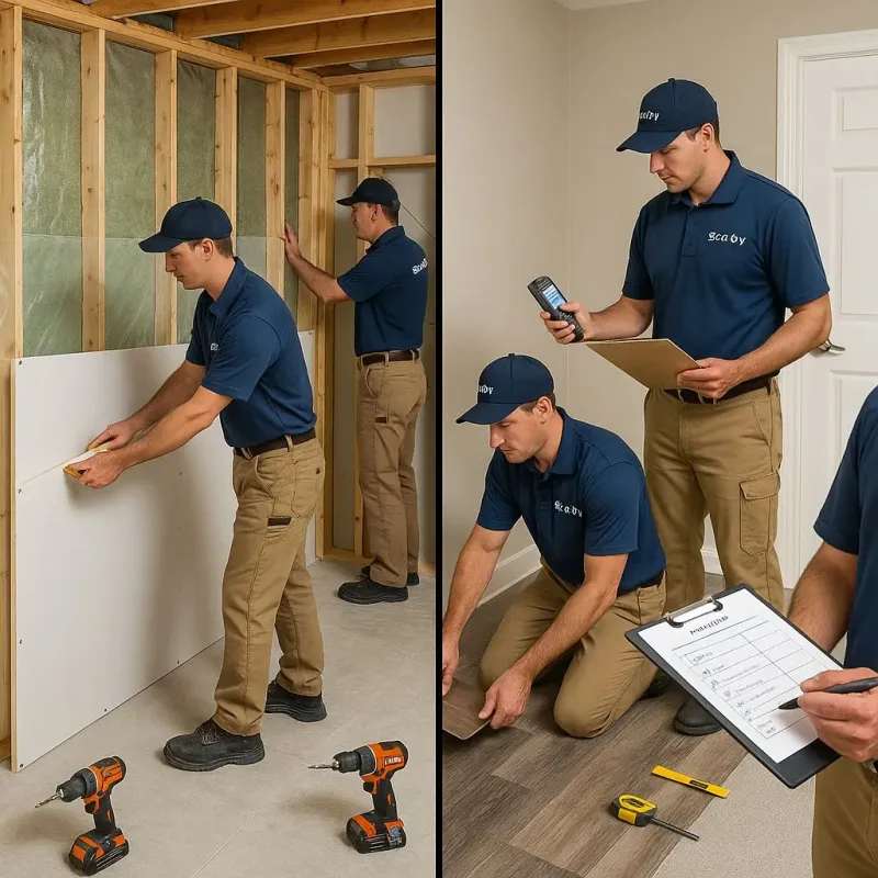 Repairs and Reconstruction process in Pasco, WA